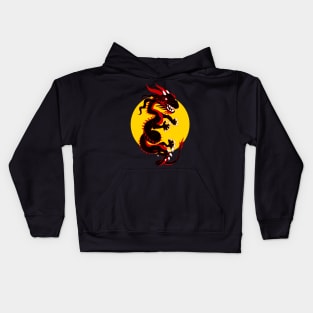 Black Dragon Kids Hoodie